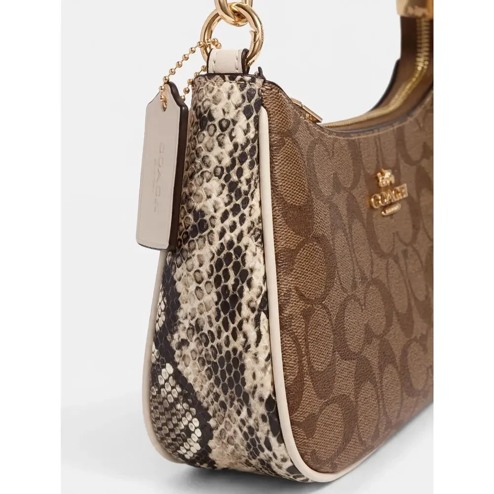Coach Nolita 19 Signature Canvas Shoulder Bag